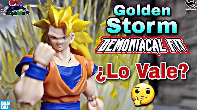 NOT s.h. figuarts? Action Figure Review Demoniacal Fit Golden Storm ssj3  BOOTLEG Goku 