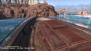 Sailboat Abode - A Fast Travel Ship - Fallout 4