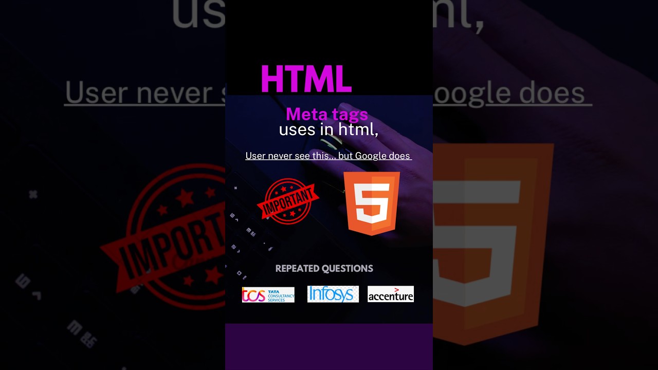 Meta tag uses in HTML part-16 