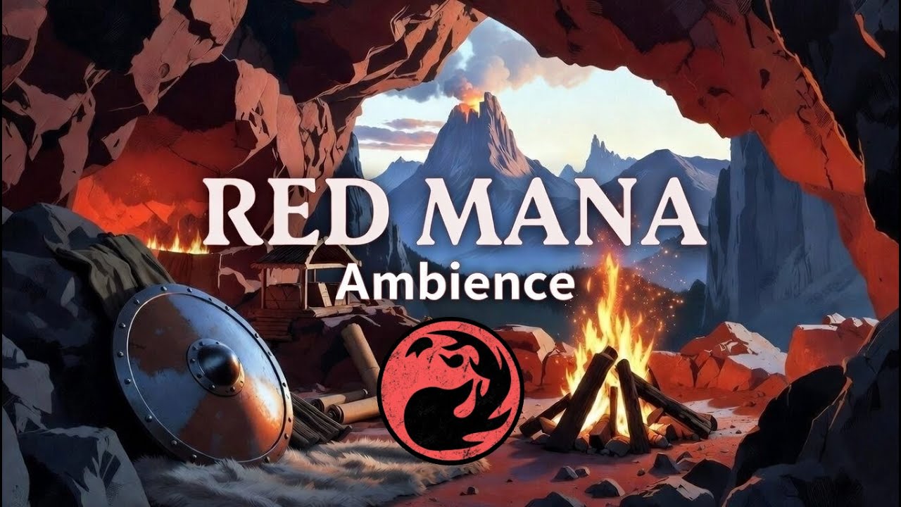 Mountain Campfire Music | Red Mana Ambience for Magic: The Gathering