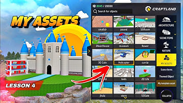 Craftland Course: AI Generates & Assets | Lesson 4 | SacSo