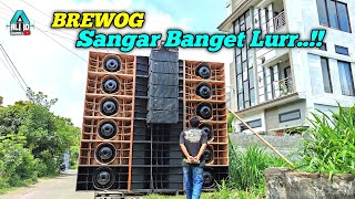 Sangar..!! BREWOG Cek Sound Box Baru Dragon & CLA persiapan battle