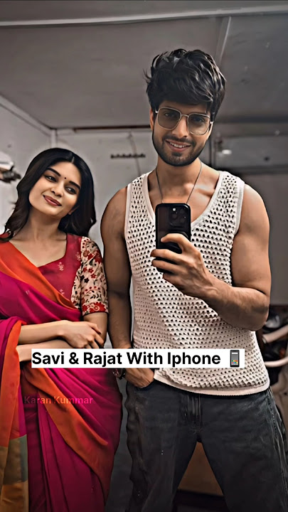 Hitesh bhardwaj & Bhavika Sharma Cute Couples reels 😄 gum hai kisi ke pyar mein Savi & Rajat #shorts
