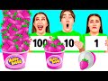 100個重ねフードチャレンジ | 素晴らしい料理のレシピ TeenChallenge