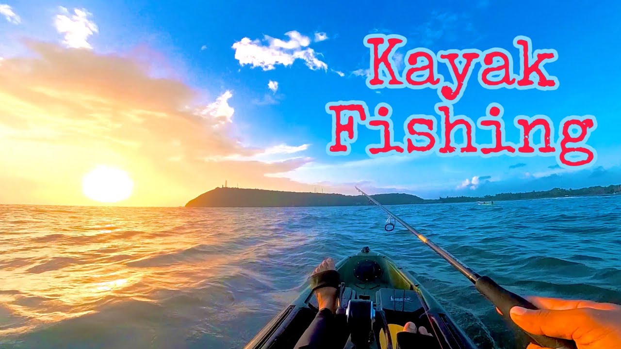 First time Kayak fishing Experience Lucana Garuda Kayak first Sea