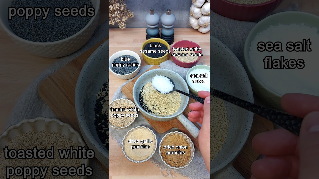 Everything Bagel Seasoning 🥯 Recipe in the comments👉