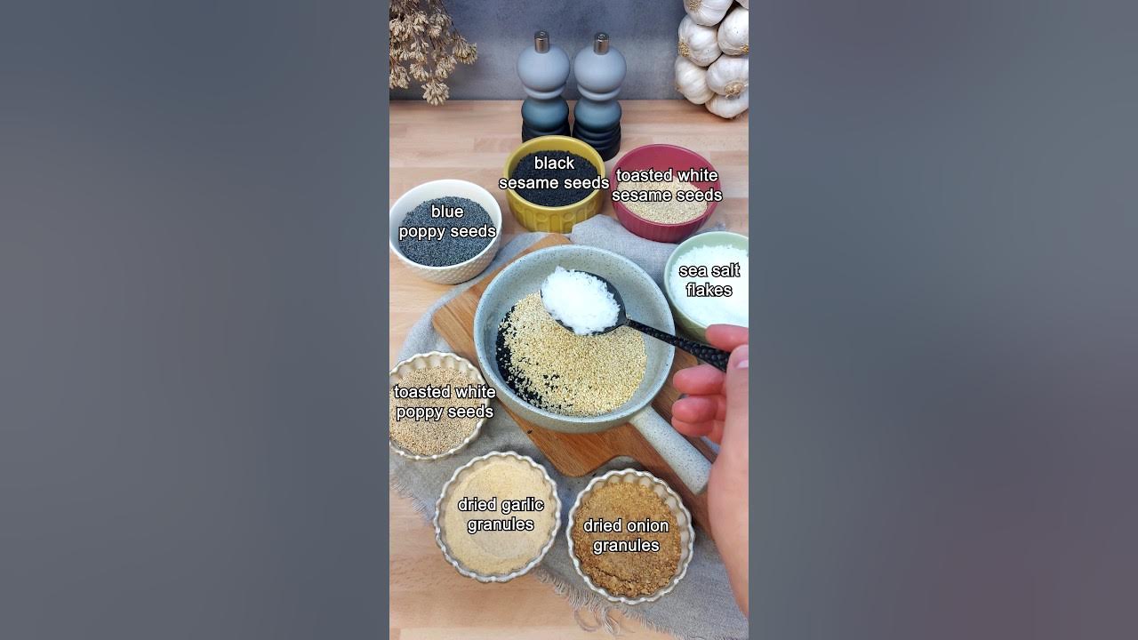 How to Make Everything Bagel Seasoning - Video & News - Jelly Toast