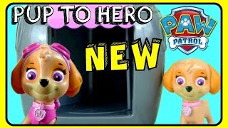 Paw Patrol Pup To Hero Playset SKYE! Transform Paw Patrol Pups Inside Pup House! NEW TOYS