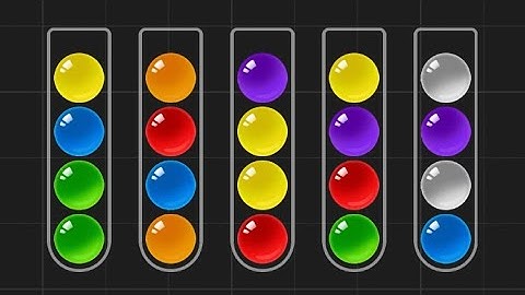 Ball Sort Puzzle - Color Game Level 54 Solution