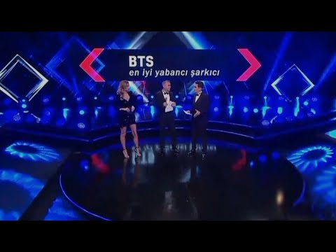 NR1 Video Müzik ödül töreninde BTS Türkiyedeki ilk Büyük ödülünü kazandı!