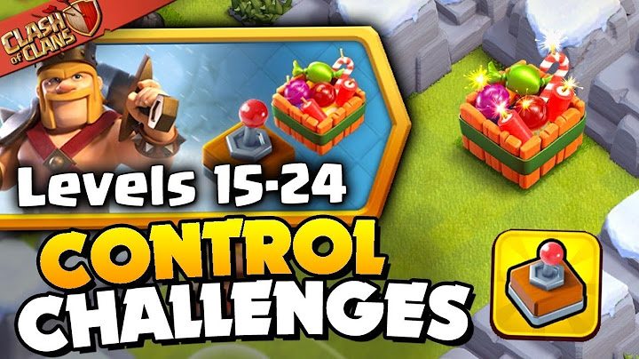 Easily 3 Star Controllable Heroes Challenges 15-24 (Clash of Clans)#clashofcalns