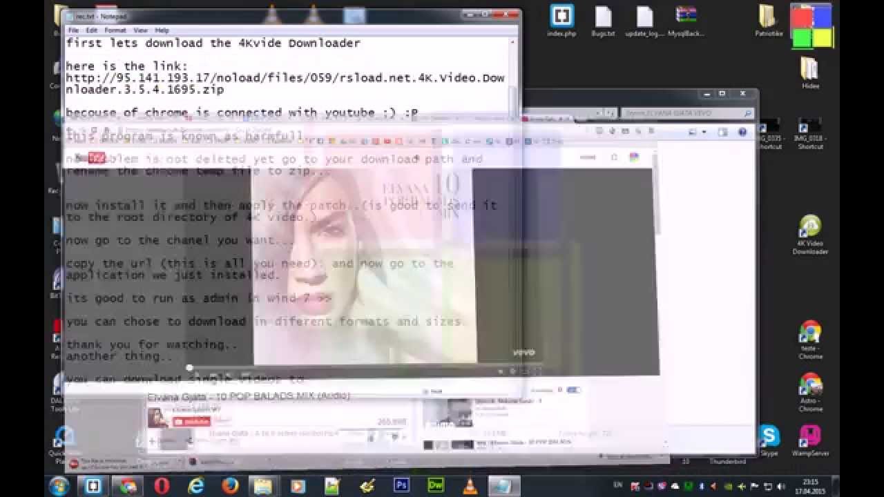 4K Video 3.5.4 crack download and install, How to download multiple videos - YouTube