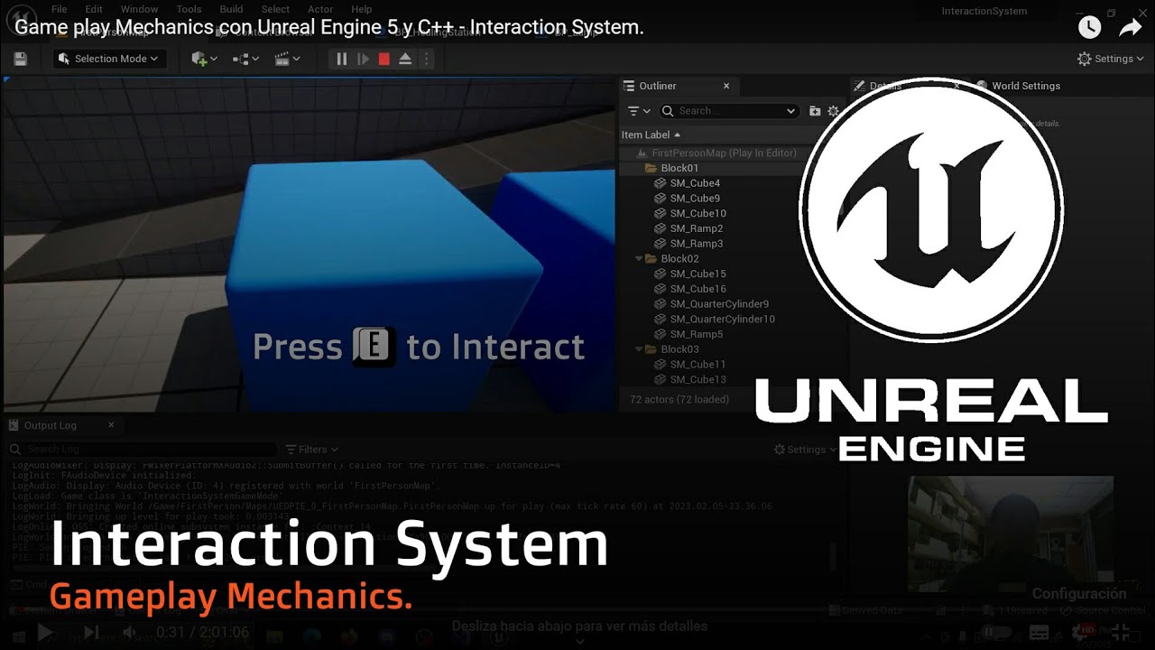 Game play Mechanics con Unreal Engine 5 y C++ - Interaction System ...