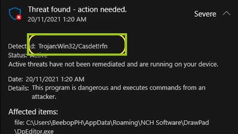 Get Rid of Trojan:Win32/Casdet!rfn Virus  (Win32/Casdet!rfn Removal)