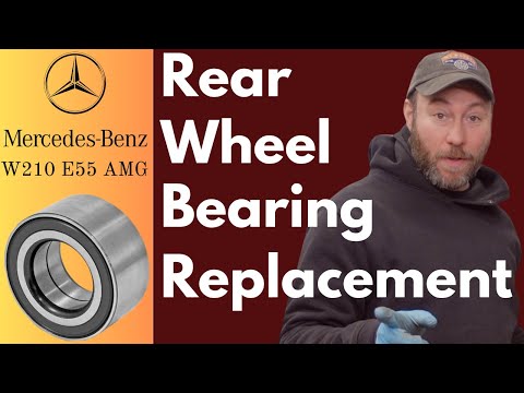 2001 Mercedes Benz W210 E55 AMG Rear Wheel Bearing Install