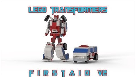 Lego Transformers Combiner Wars First Aid V2 By BX Brix