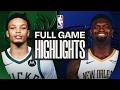 BUCKS At PELICANS FULL GAME HIGHLIGHTS February 20 2026 
