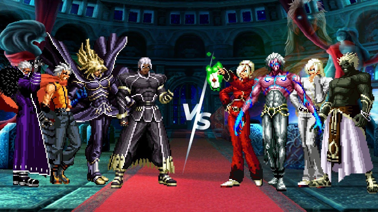 NESTS Team vs Those From The Past Team [Kof2002 Mugen]