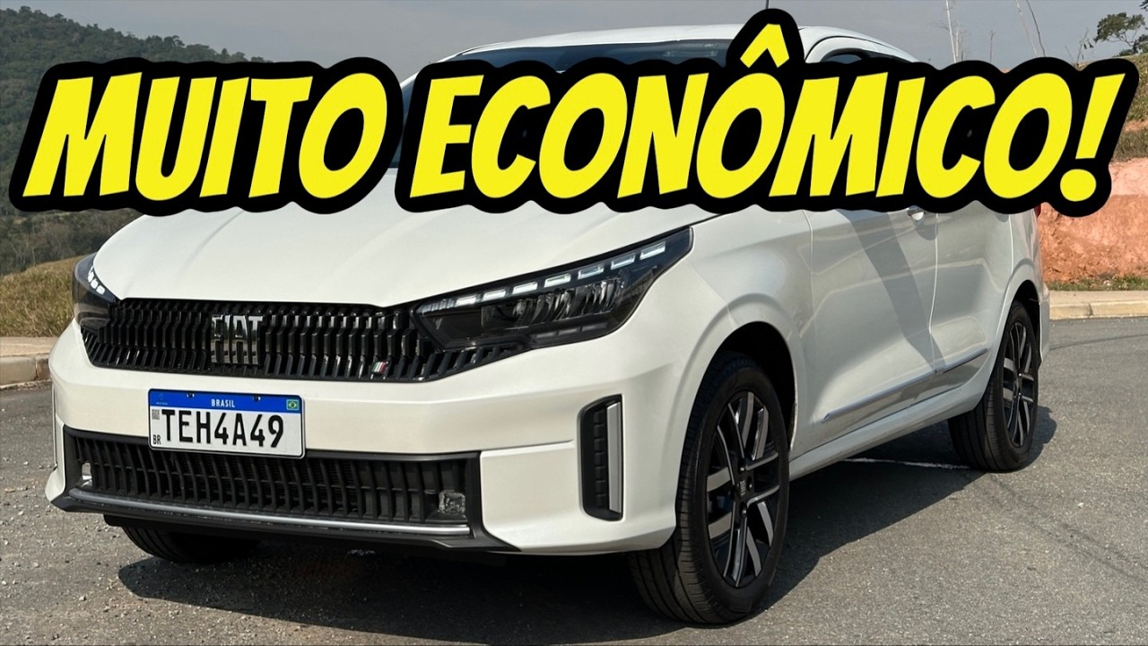 Fiat Cronos 2025 - O MELHOR CARRO PRA MOTORISTA DE APP!