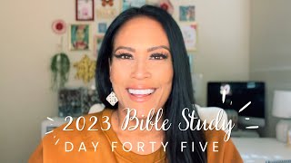 Celebrity Day 45 Leviticus 5-7 | Bible study for beginners | Study the Bible in One Year Wealth