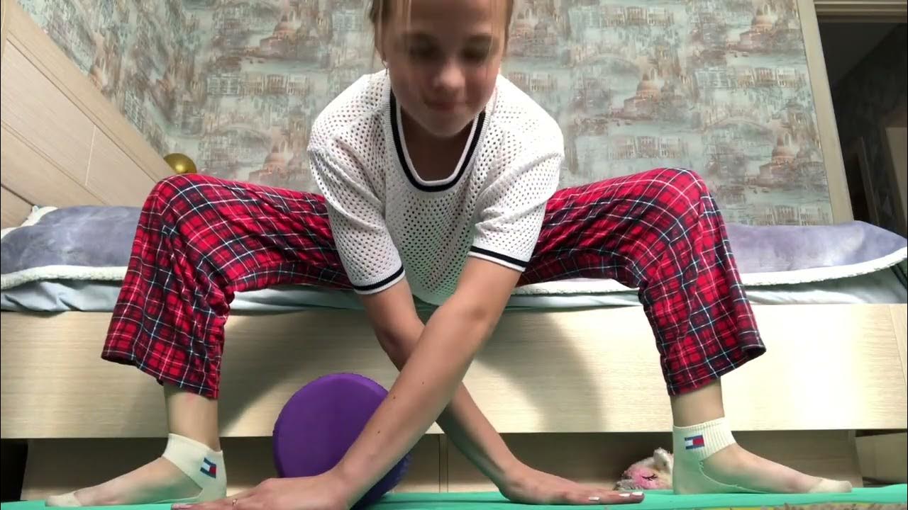 МОЯ РАСТЯЖКА💕 - YouTube