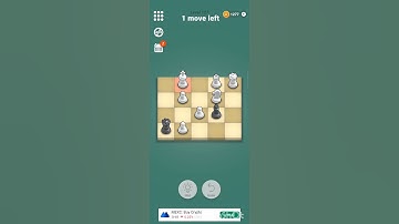 Pocket chess solution from level (121-130). #games #chessimprovement #chess