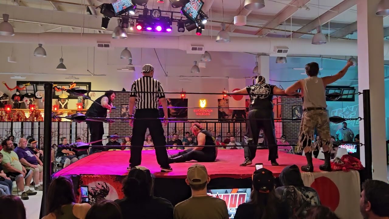 IBW Tag Team Championship (C) The Den vs Backwoods Bam & The Great Tiger