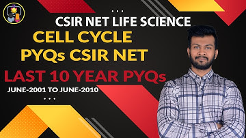 Cell Cycle PYQs CSIR NET | CSIR NET LIFE SCIENCE PYQ | Cell Biology PYQs CSIR NET | FACE THE TEST