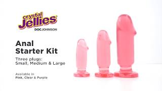 Celebrity Crystal Jellies - Anal Starter Kit Wealth