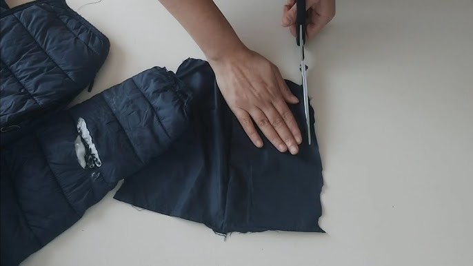 How to Repair a tear/rip hole in your Down Jacket, no sew. Quick fix.  