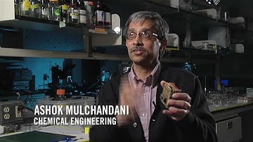 UCR Professor Ashok Mulchandani on Sensor Technology