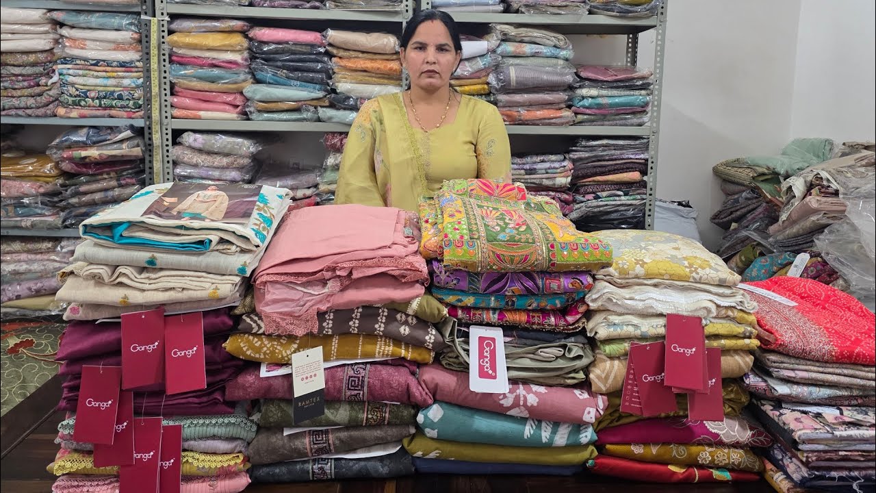 🔥गंगा ब्रांड सूट लेटेस्ट कैटलॉग 🔥गंगा 🎉जयविजय 🎊लाली ब्रांड लेटेस्ट कलेक्शन पर तुफानी सेल 💥👌