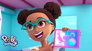 Polly Pocket Adventure Studios | Polly, Lila, and Shani Get Hands On &amp; Engineering #stem