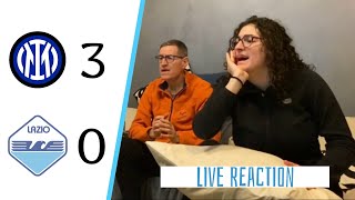 PRESI A PALLONATE!! INTER 3-0 LAZIO | LIVE REACTION