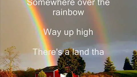 Judy Garland - Somewhere over the rainbow lyrics