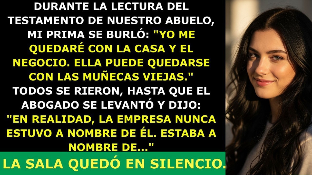 Mi Prima Se Burló, Diciendo Que Tendría la Casa y el Negocio del Abuelo — Hasta Que Habló el...🇪🇸