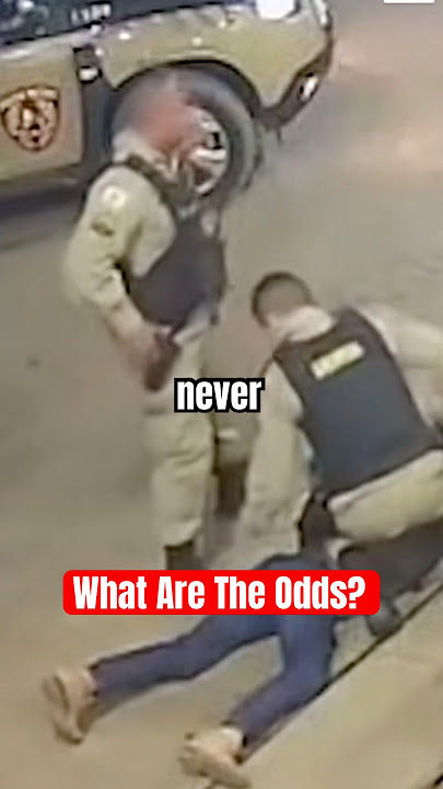 She was saved in the nick of time!