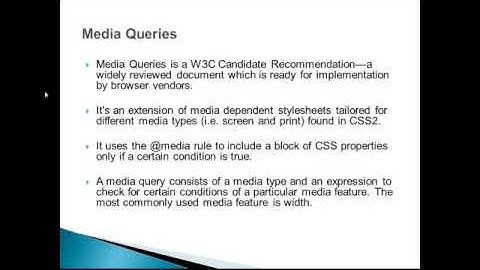 cs420 Media queries lecture 5 week 4