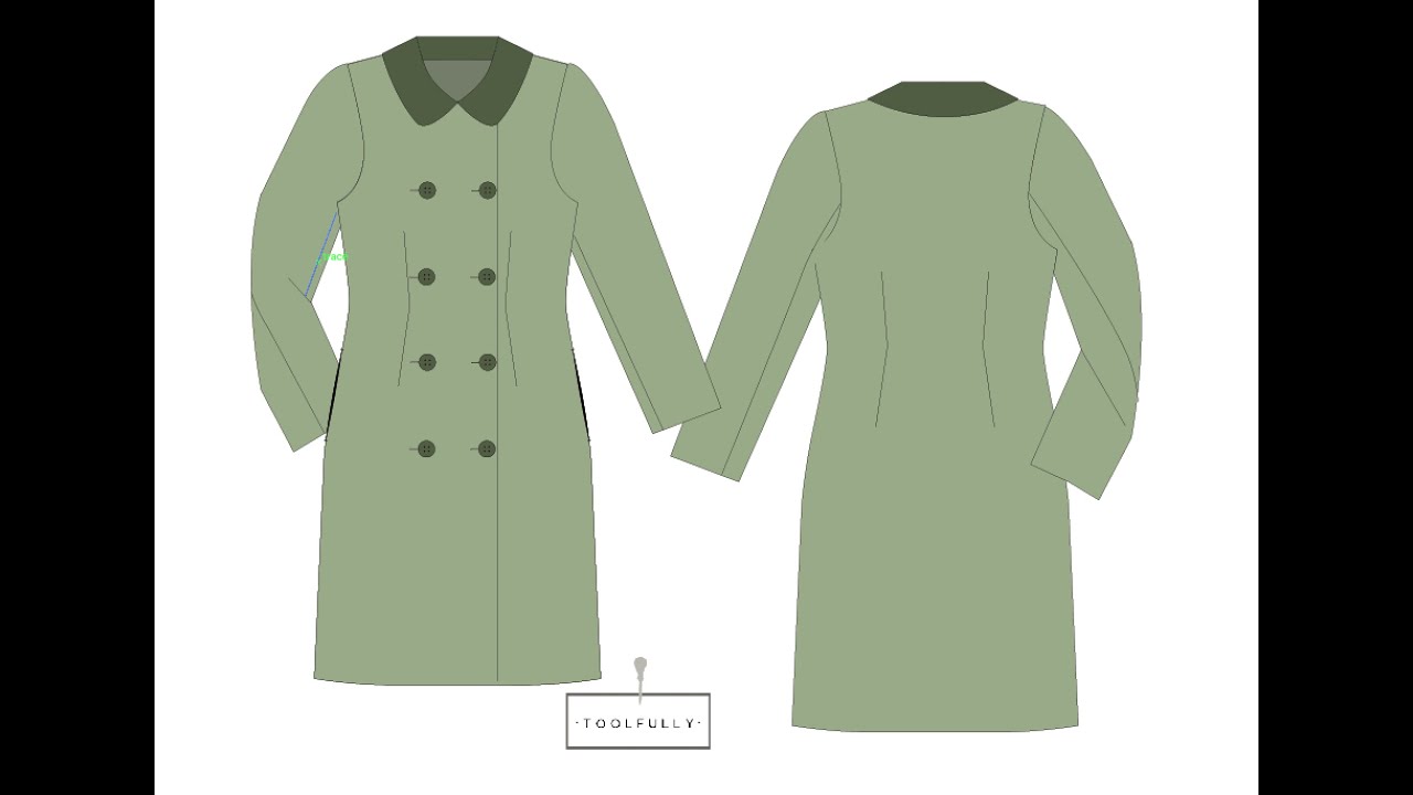 Assemblage, couture d'un Manteau, pt. 4, Les finitions.