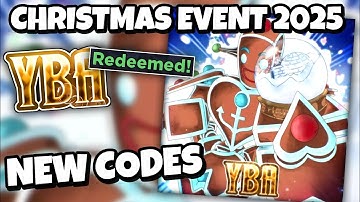 🎄EVERY NEW YBA CHRISTMAS EVENT UPDATE CODES! CODES FOR YOUR BIZARRE ADVENTURE! ROBLOX