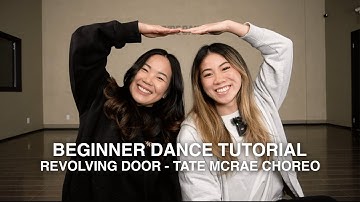 BEGINNER DANCE TUTORIAL | Revolving Door - Tate Mcrae Choreography