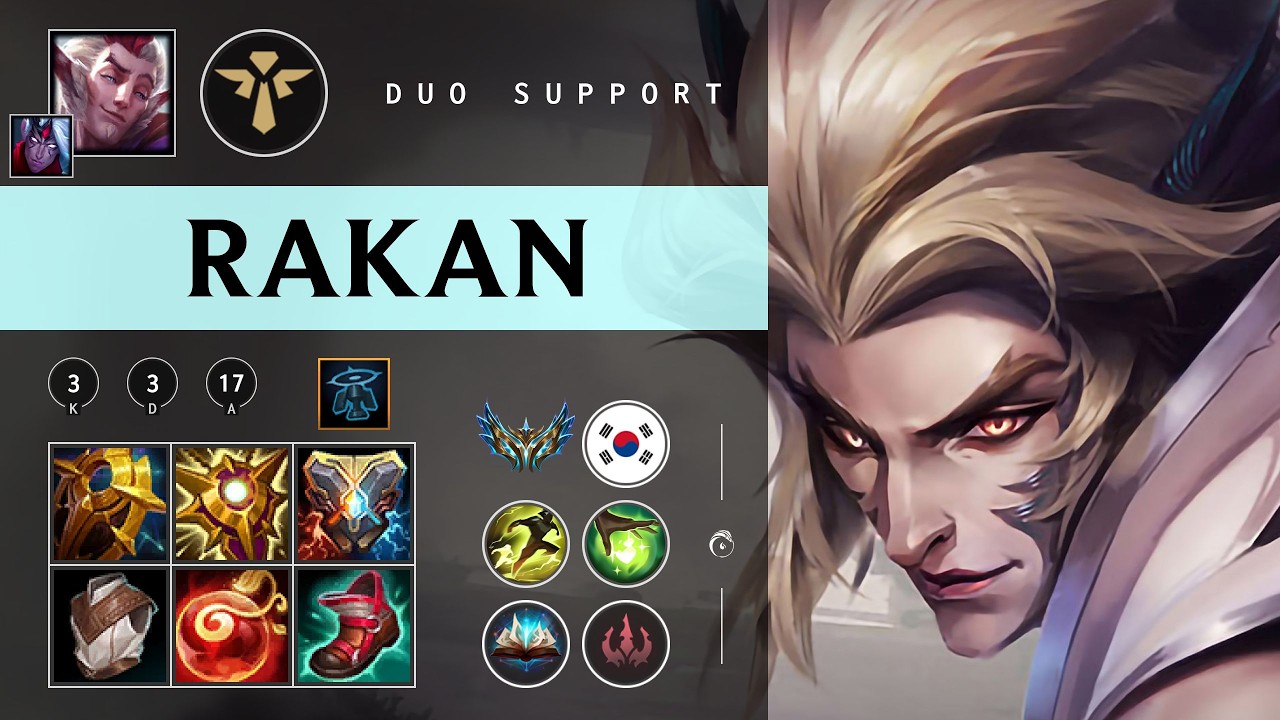 Rakan Support vs Alistar - KR Challenger Patch 26.04