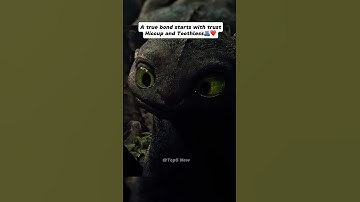 A true bond starts with trust❤️ #video #shorts #clips #movie #film #hicapa #toothless #movieclips