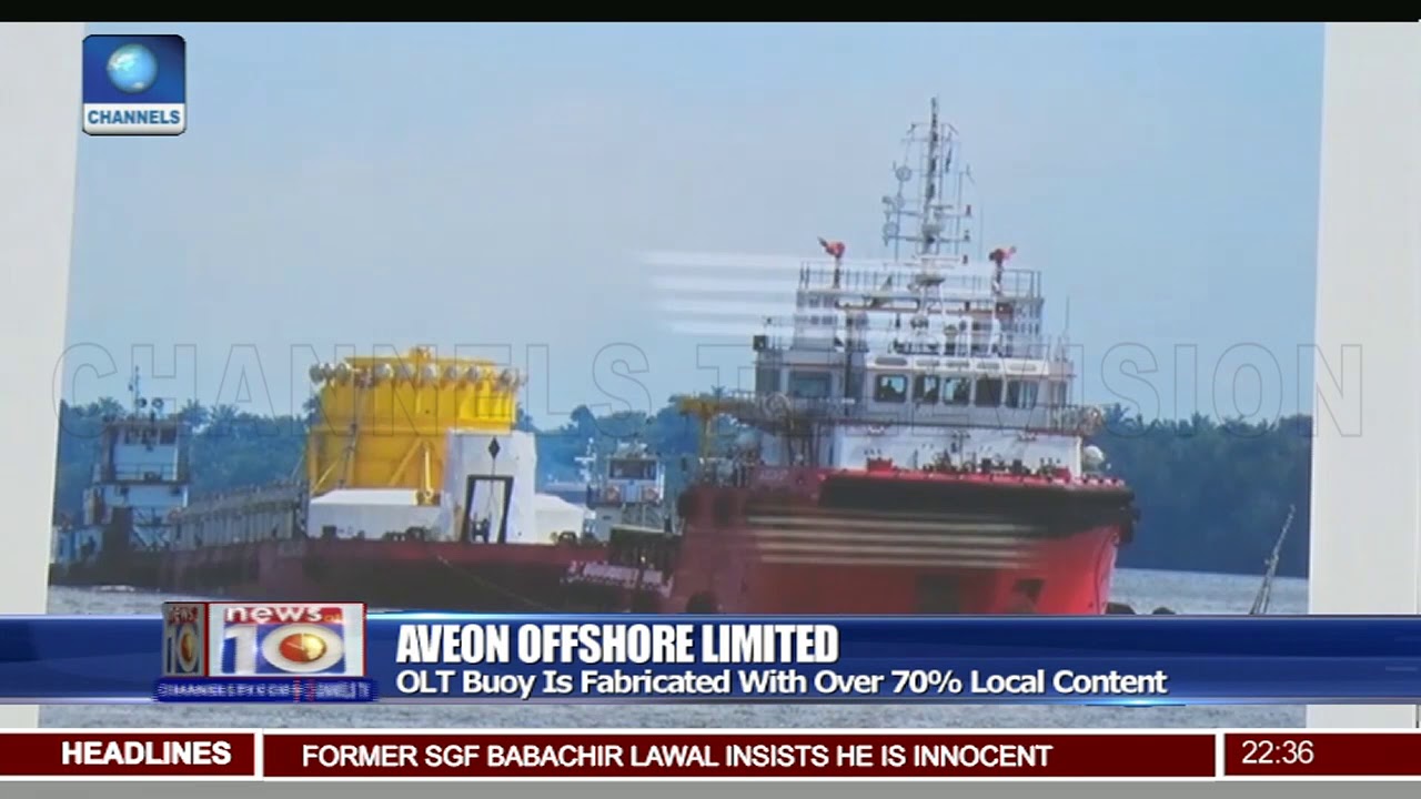 Aveon Offshore Limited Launches Egina OLT Buoy