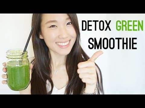 Detox Green Smoothie for Clear Skin, Beauty, & Diet // 먹으면 예뻐지는 디톡스 그린스무디!