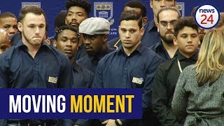 WATCH | “Chester loved every one of you” - Maria Williams pays emotional tribute to UWC players