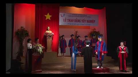 Trao bằng Lớp Cải lương K10A | Lễ trao bằng Tốt nghiệp 2015 | 2015.12.15.(11)