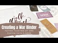 Creating a War Binder - The Happy Planner Faith Planner