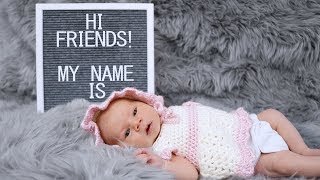 Our Baby's Name Reveal!