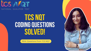 TCS NQT Previous Year Coding Questions  Solved with Explanation! 🏆 #tcsnqt #coding #java #aptitude